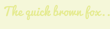 Image with Font Color E5EB91 and Background Color F5F7D9